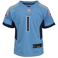 Maillot de jeu Nike Cameron Ward bleu clair pour bébé des Tennessee Titans
