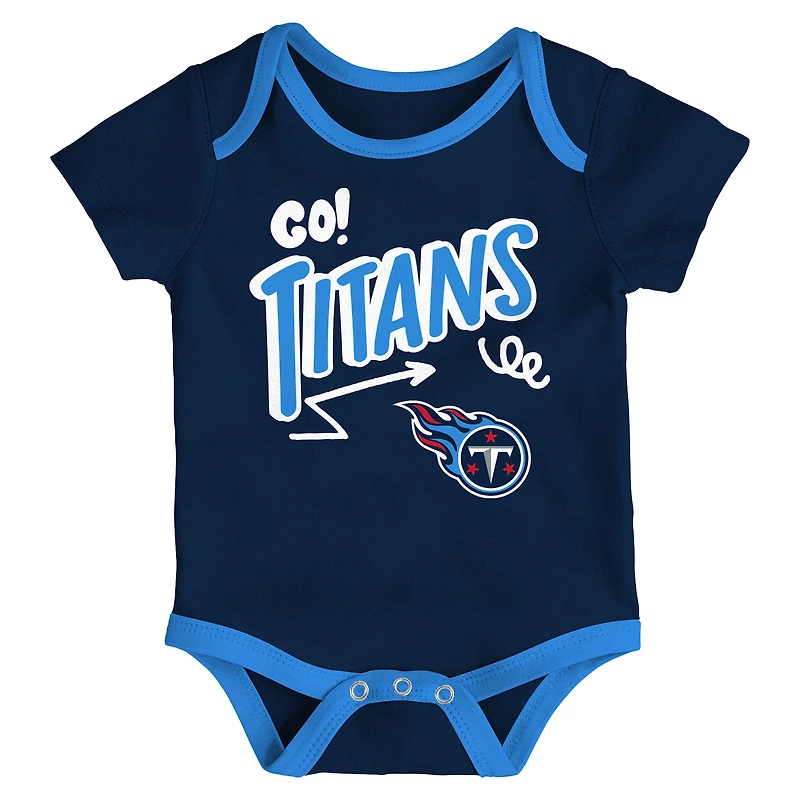 Ensemble trois pièces pour bébé Outerstuff Tennessee Titans All Day Play