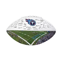 Logo Brands Tennessee Titans 2025 Autograph Signature Football
