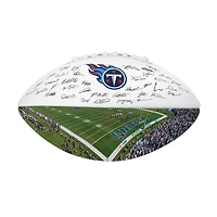 Logo Brands Tennessee Titans 2025 Autograph Signature Football