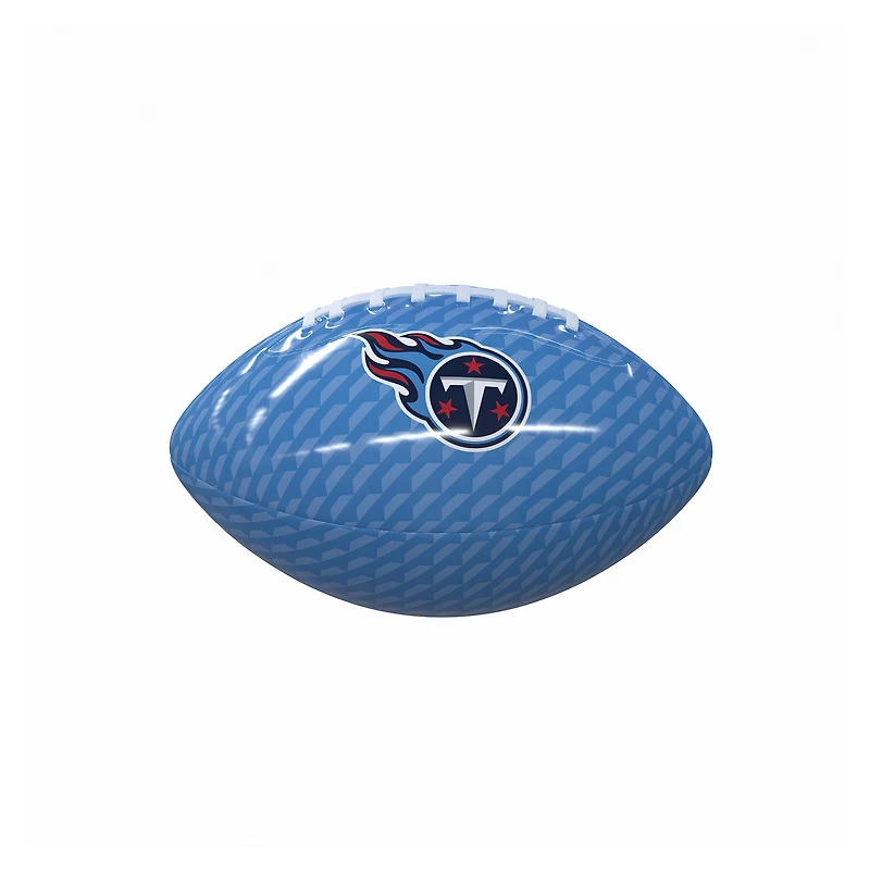 Ballon de football brillant en fibre de carbone de petite taille des Titans du Tennessee