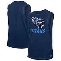Débardeur pour homme de la collection Leisure New Era bleu marine Tennessee Titans