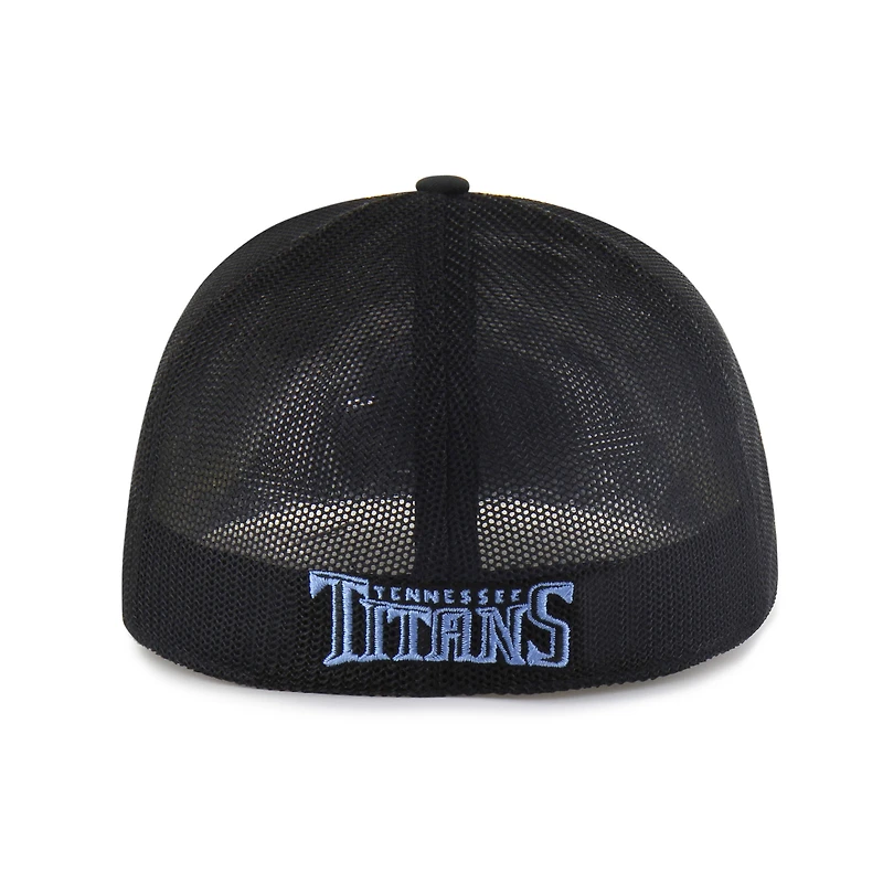 Casquette noire « Trophée Blackball Flex » des Titans du Tennessee pour homme, modèle 1947