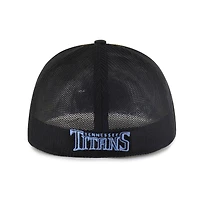Casquette noire « Trophée Blackball Flex » des Titans du Tennessee pour homme, modèle 1947