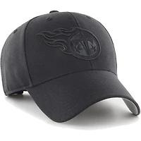 Casquette ajustable '47 Black Tennessee Titans Tonal MVP pour homme