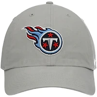 Casquette réglable '47 grise Tennessee Titans Clean Up pour homme