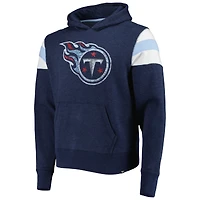 Men's '47 Heathered Navy Tennessee Titans Premier Nico Pullover Hoodie