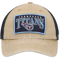 Casquette réglable '47 Kaki Tennessee Titans Dial Trucker Clean Up pour homme