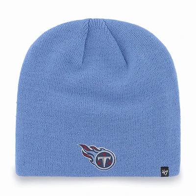 Men's '47 Light Blue Tennessee Titans Secondary Logo Knit Beanie
