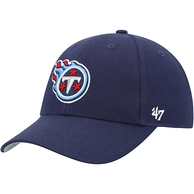 Casquette ajustable '47 Navy Tennessee Titans MVP pour homme