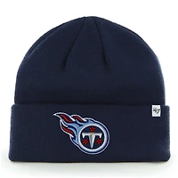 Bonnet en tricot à revers pour hommes '47 Navy Tennessee Titans Primary