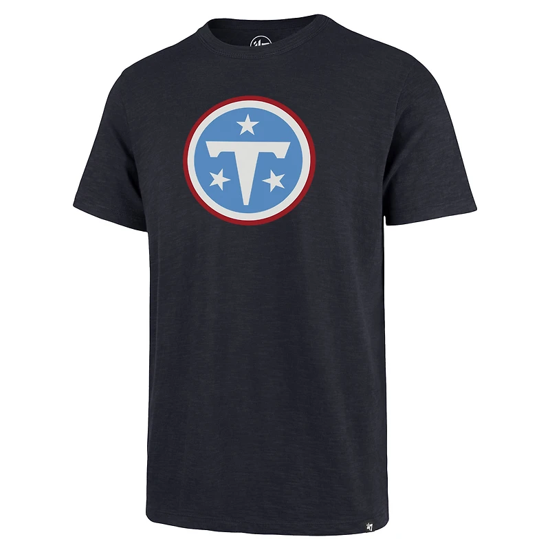 Men's '47 Navy Tennessee Titans Scrum T-Shirt