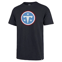 Men's '47  Navy Tennessee Titans Scrum T-Shirt