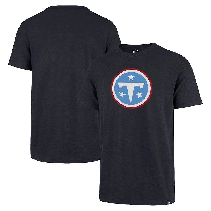 Men's '47 Navy Tennessee Titans Scrum T-Shirt