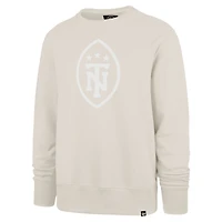 Men's '47 Sand Tennessee Titans Imprint Headline Sweatshirt