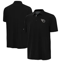 Men's Antigua Black Tennessee Titans Era Polo