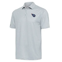 Men's Antigua  Gray Tennessee Titans Skills Polo