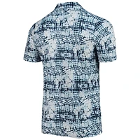 Polo bleu marine Antigua pour homme, motif vif des Titans du Tennessee