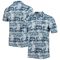 Polo bleu marine Antigua pour homme, motif vif des Titans du Tennessee