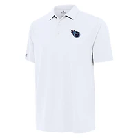 Men's Antigua White Tennessee Titans Era Polo