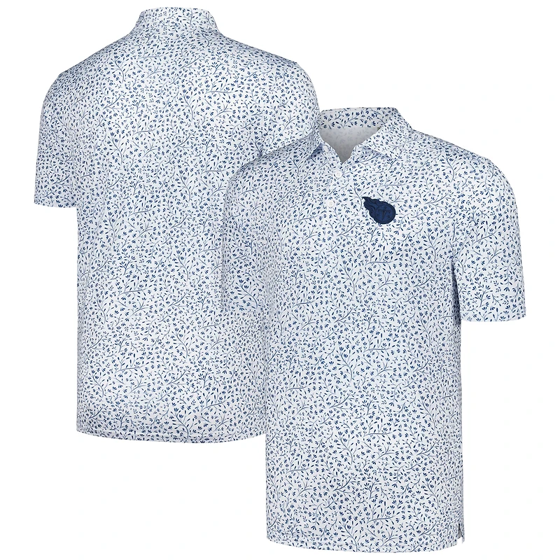 Men's Antigua White Tennessee Titans Motion Polo