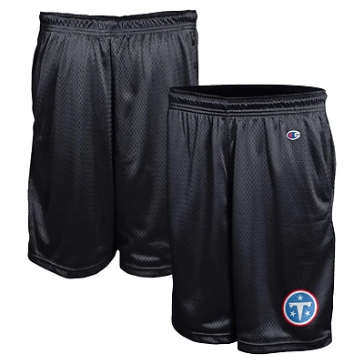 Short en maille classique noir Champion Tennessee Titans pour homme