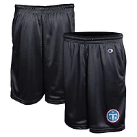 Short en maille classique noir Champion Tennessee Titans pour homme