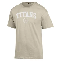 T-shirt Champion Oatmeal Tennessee Titans pour homme