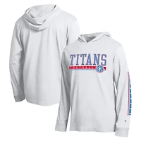 Men's Champion White Tennessee Titans All Star Hooded T-Shirt