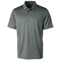 Polo extensible texturé Prospect pour homme Cutter & Buck Steel Tennessee Titans, grandes tailles