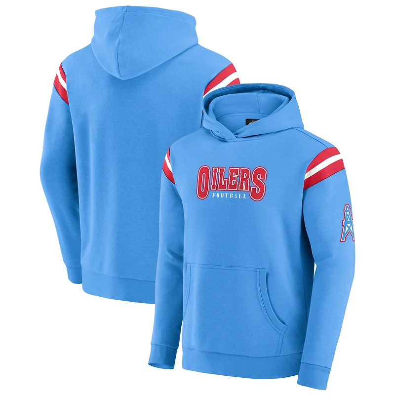 Sweat à capuche de football NFL bleu clair pour homme la collection Darius Rucker Fanatics Tennessee Titans