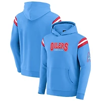Sweat à capuche de football NFL bleu clair pour homme la collection Darius Rucker Fanatics Tennessee Titans
