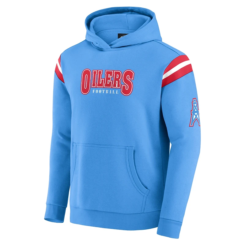 Sweat à capuche de football NFL bleu clair pour homme la collection Darius Rucker Fanatics Tennessee Titans