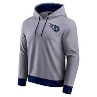 Sweat à capuche en tricot ton sur pour homme de la collection Darius Rucker Fanatics, bleu marine, Tennessee Titans