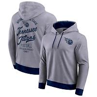 Sweat à capuche en tricot ton sur pour homme de la collection Darius Rucker Fanatics, bleu marine, Tennessee Titans