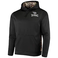 Men's Dunbrooke Black/Realtree Camo Tennessee Titans Logo Ranger Pullover Hoodie
