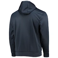Chandail à capuchon glissière pleine longueur pour homme Dunbrooke Navy/Gris Tennessee Titans Apprentice