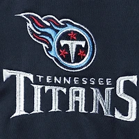 Chandail à capuchon glissière pleine longueur pour homme Dunbrooke Navy/Gris Tennessee Titans Apprentice