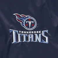 Dunbrooke Navy Tennessee Titans Big & Tall Legacy Stadium Veste entièrement zippée pour homme