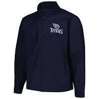 Dunbrooke Navy Tennessee Titans Journey Workwear Veste à fermeture éclair intégrale pour homme