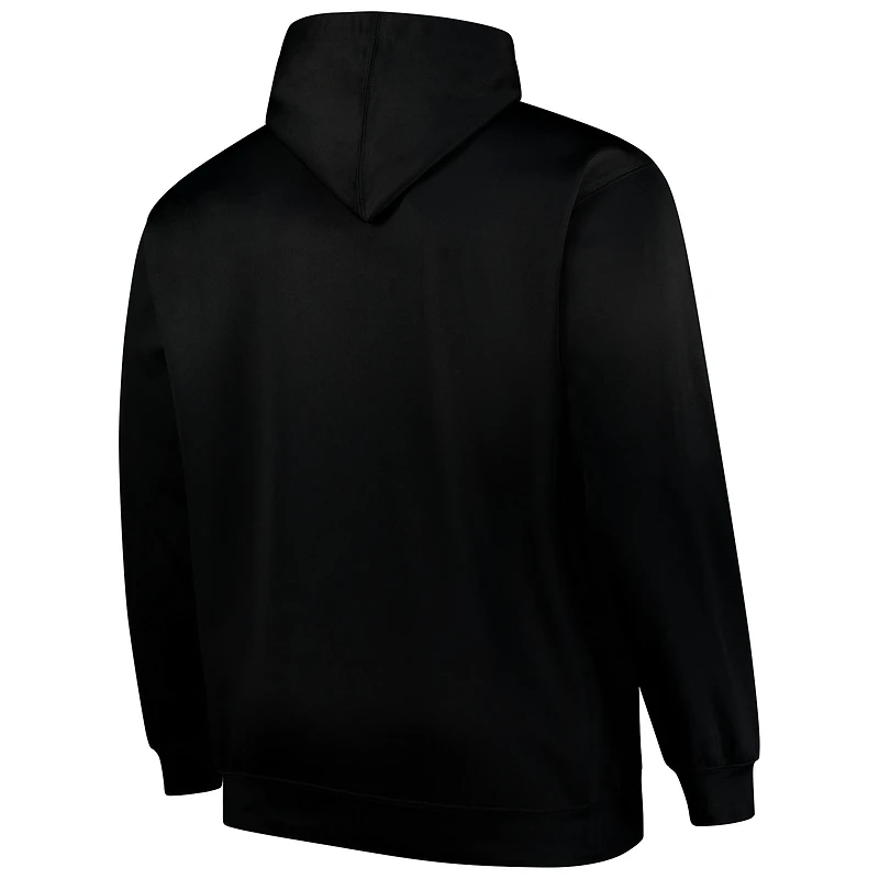 Men's Fanatics  Black Tennessee Titans Big & Tall Fleece Pullover Hoodie