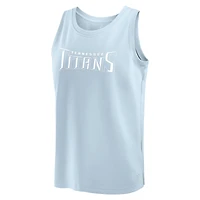Débardeur Fanatics bleu clair Tennessee Titans Elements pour hommes