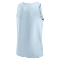 Men's Fanatics Light Blue Tennessee Titans Elements Tank Top