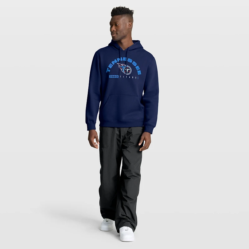 Men's Fanatics Navy Tennessee Titans Delay of Game Legacy Pullover Hoodie