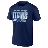 Men's Fanatics Navy Tennessee Titans Fading Out T-Shirt