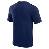 T-shirt à manches courtes en modal pour hommes Fanatics Navy Tennessee Titans