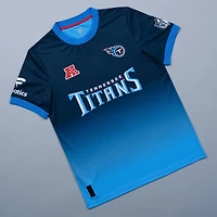 Haut de Football NFL x Fan Fanatics bleu marine Tennessee Titans pour homme