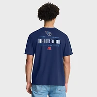 Men's Fanatics Navy Tennessee Titans Passing Pocket Legacy T-Shirt