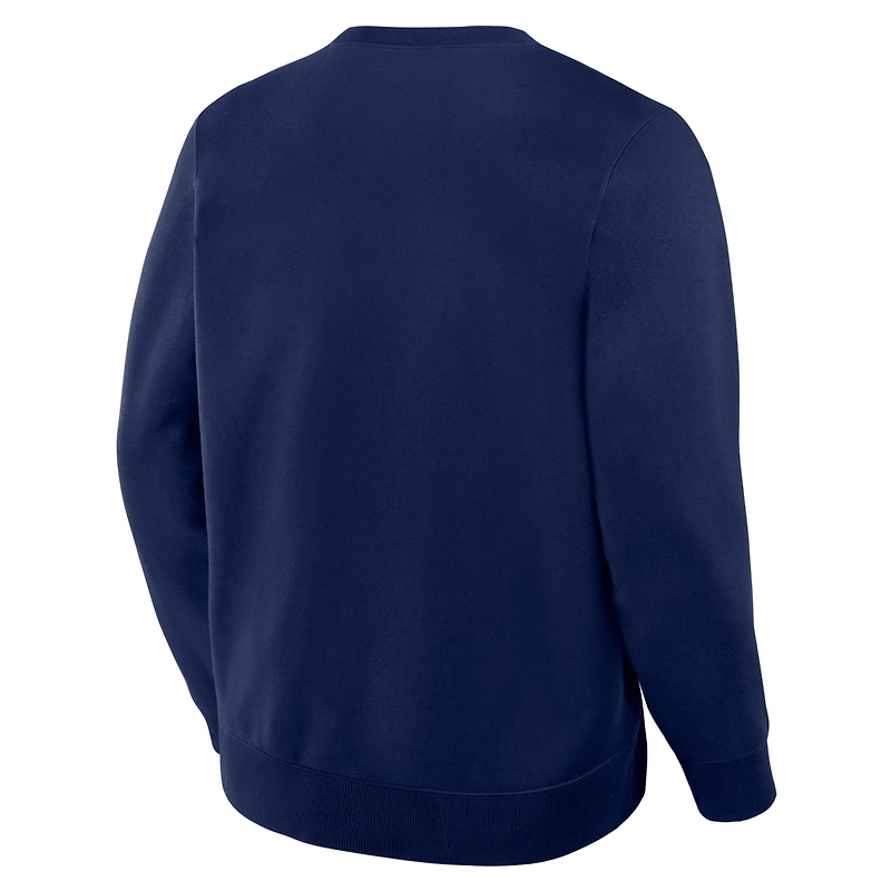 Sweat-shirt à capuche bleu marine pour homme, motif puissant des Titans du Tennessee