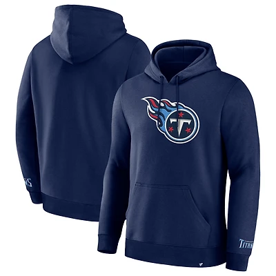 Men's Fanatics  Navy Tennessee Titans Pylon Cam Legacy Pullover Hoodie
